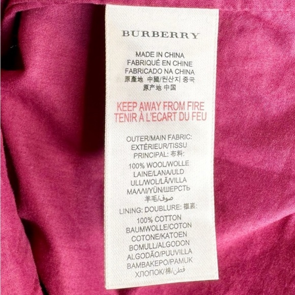 Burberry Children Wool Sheath Dress - Picture 8 of 8
